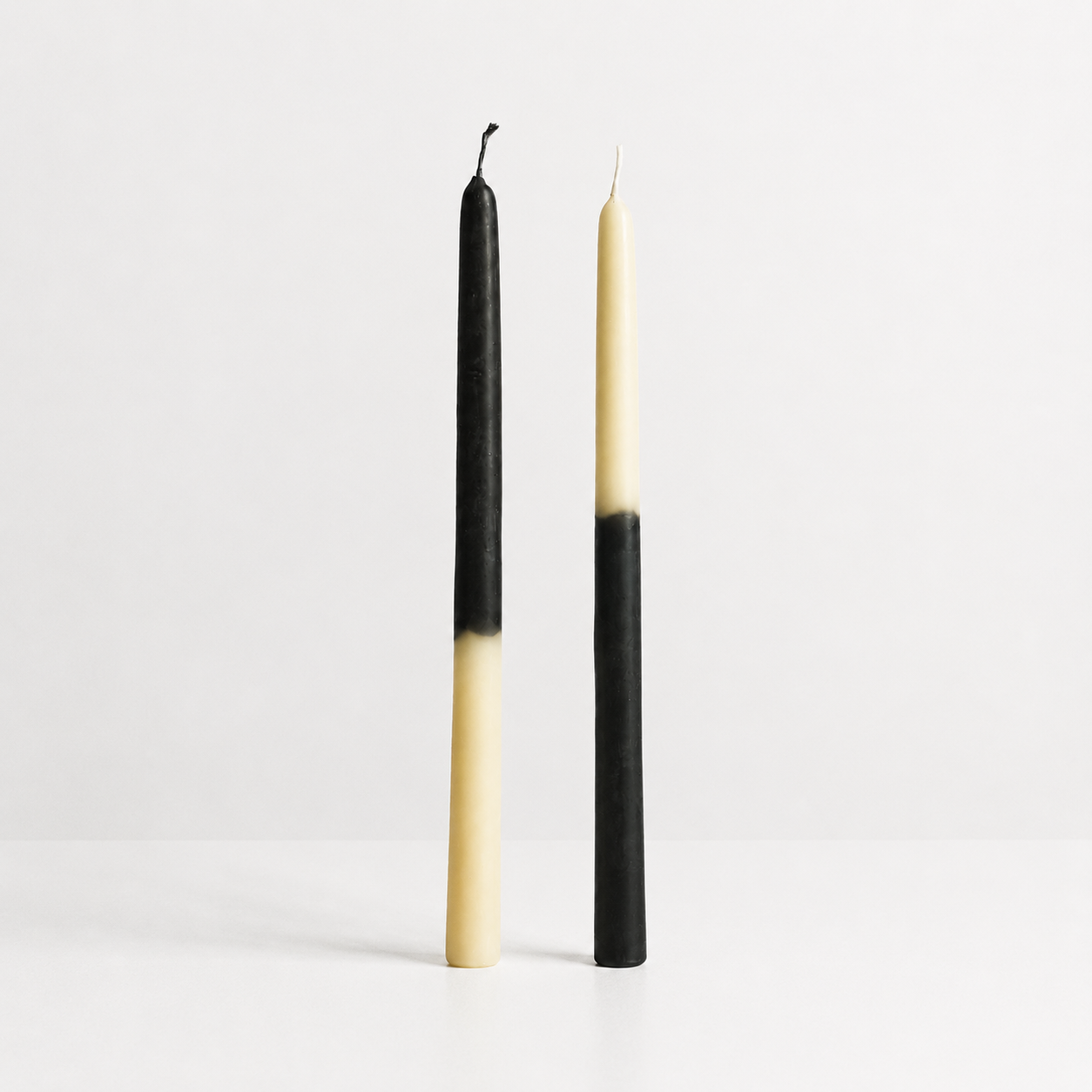 2 Pack Beeswax Taper Candles