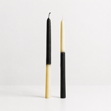 2 Pack Beeswax Taper Candles