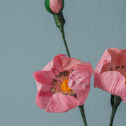 Mini Poppy - Corn Husk Flower