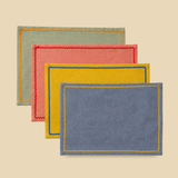 4 Pack Mantel Individual Familia Colorida