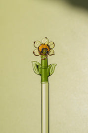 Flores Glass Spoons – Set of 4