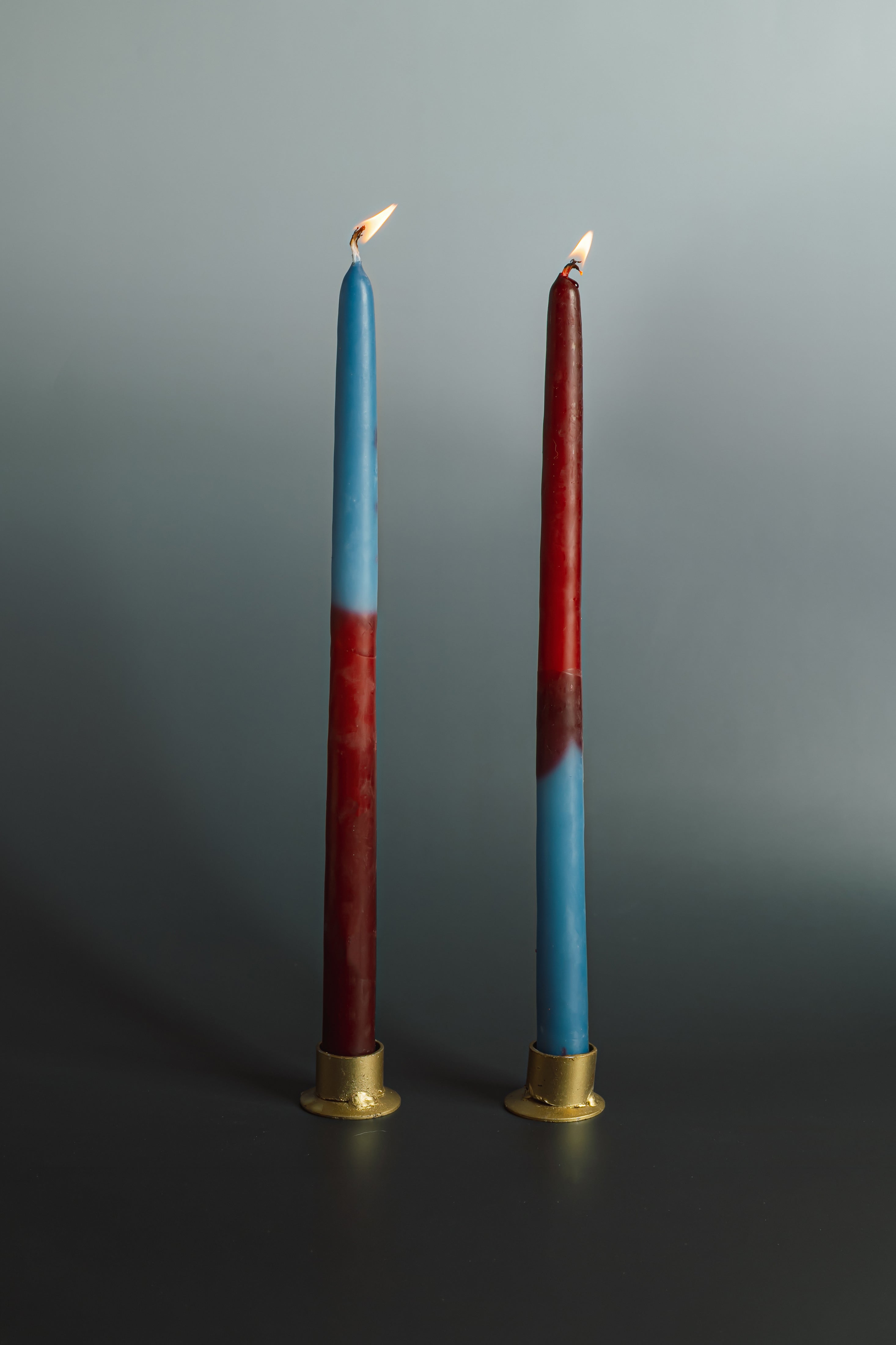 2-PACK VELAS DE CERA DE ABEJA FAMILIA DUAL