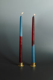 2-PACK VELAS DE CERA DE ABEJA FAMILIA DUAL