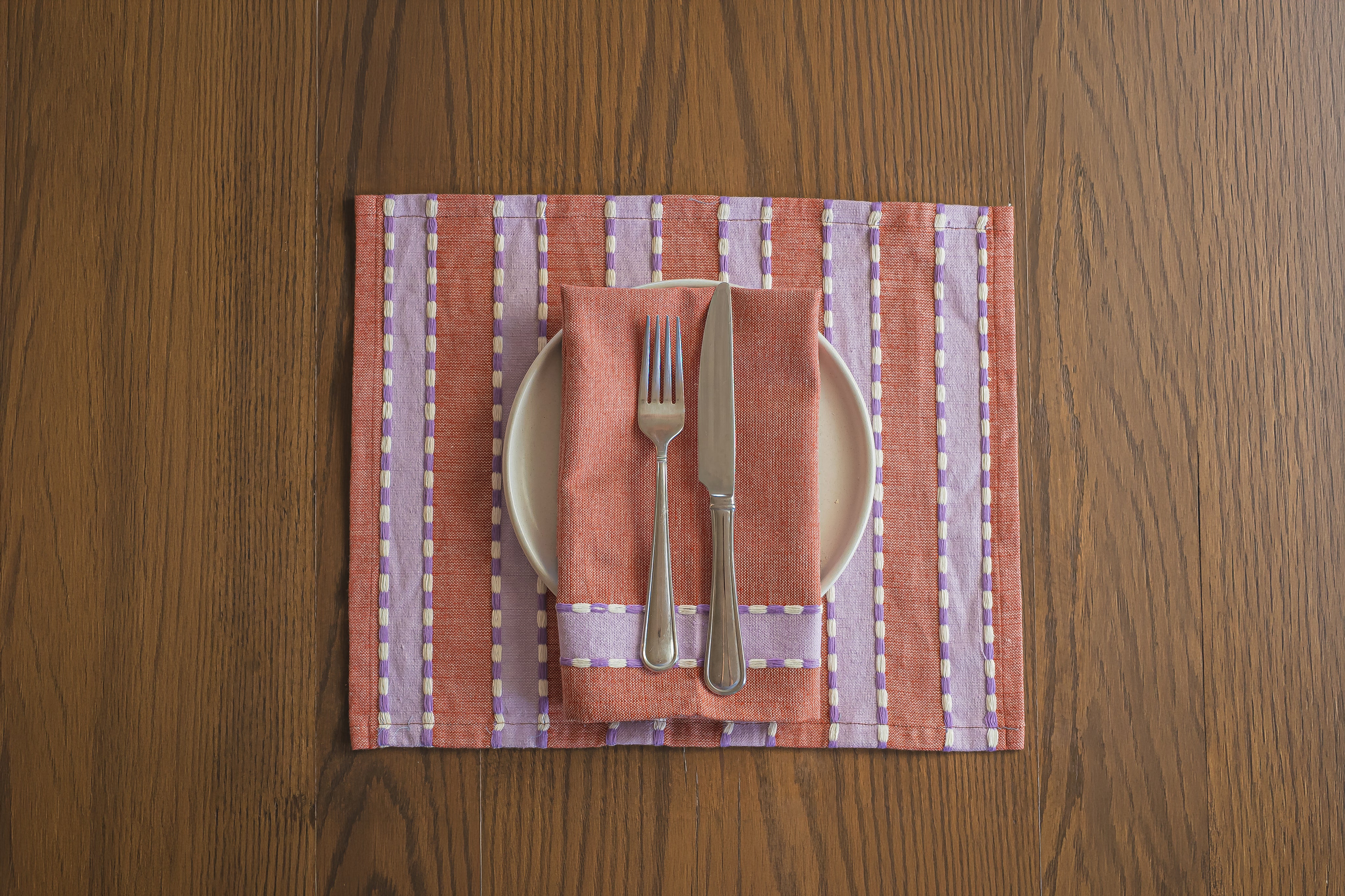 2-PACK MANTEL INDIVIDUAL FAMILIA REVUELO