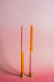 2-PACK VELAS DE CERA DE ABEJA FAMILIA DUAL