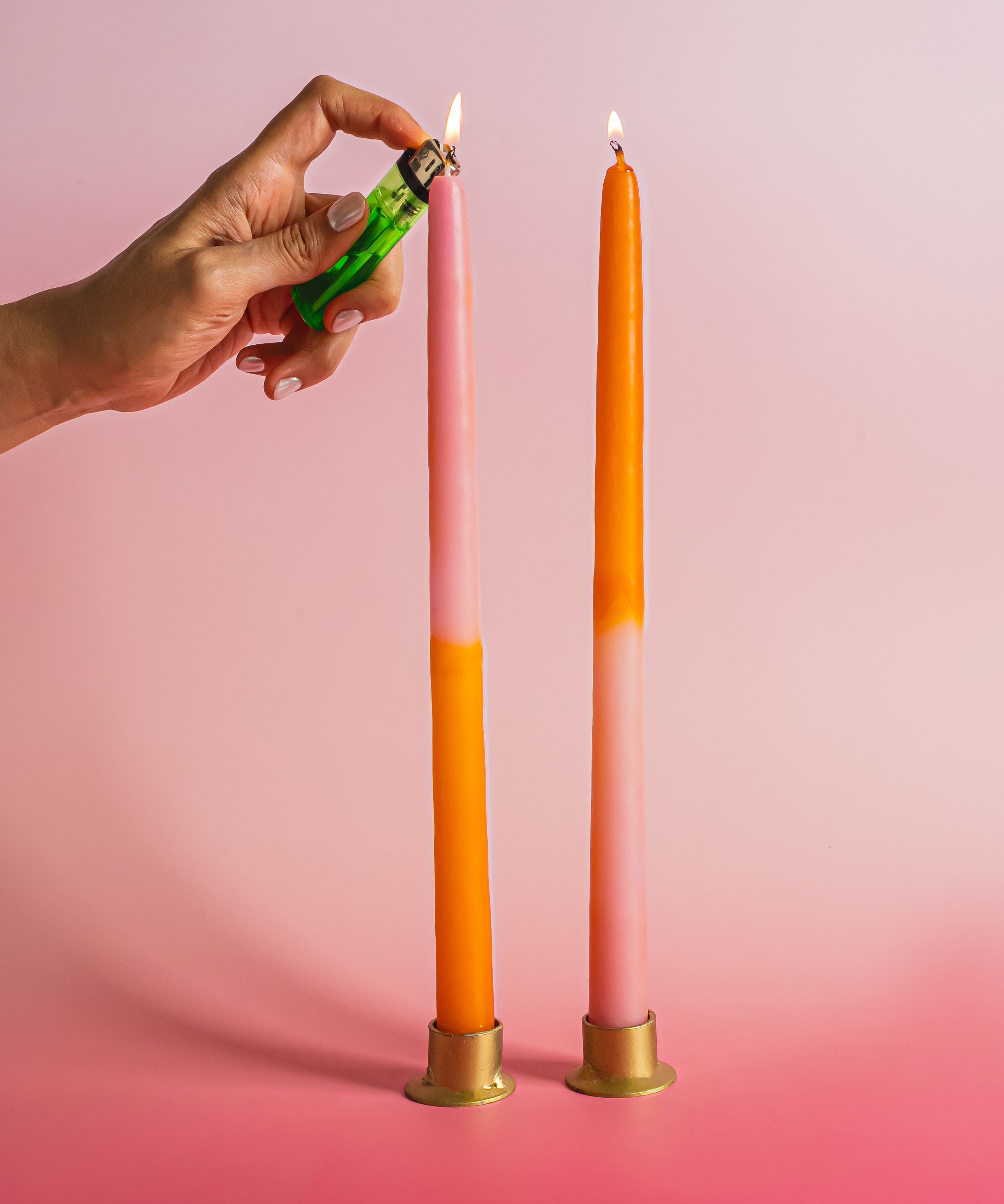 2-PACK VELAS DE CERA DE ABEJA FAMILIA DUAL