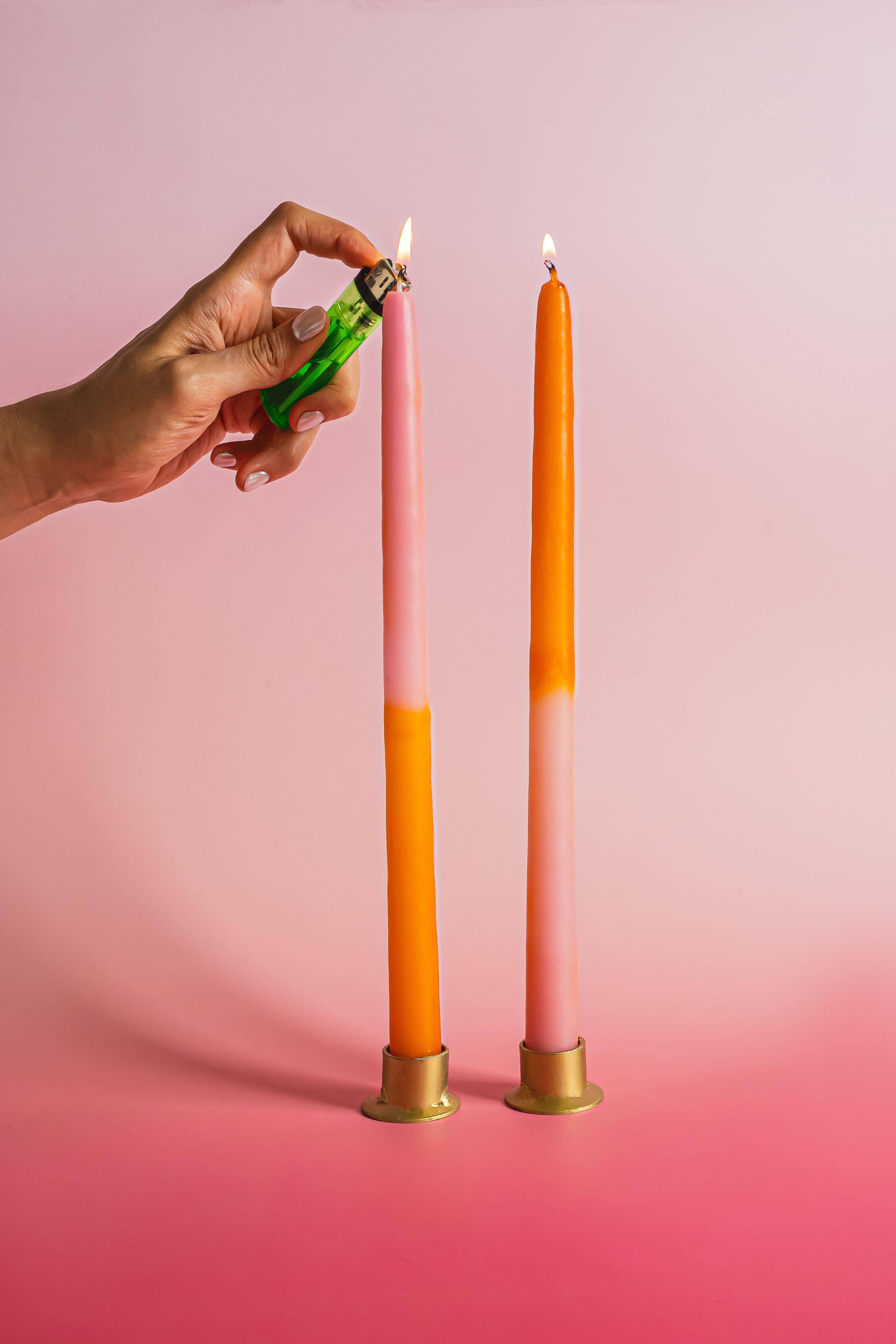 2-PACK VELAS DE CERA DE ABEJA FAMILIA DUAL