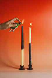 2-PACK VELAS DE CERA DE ABEJA FAMILIA DUAL