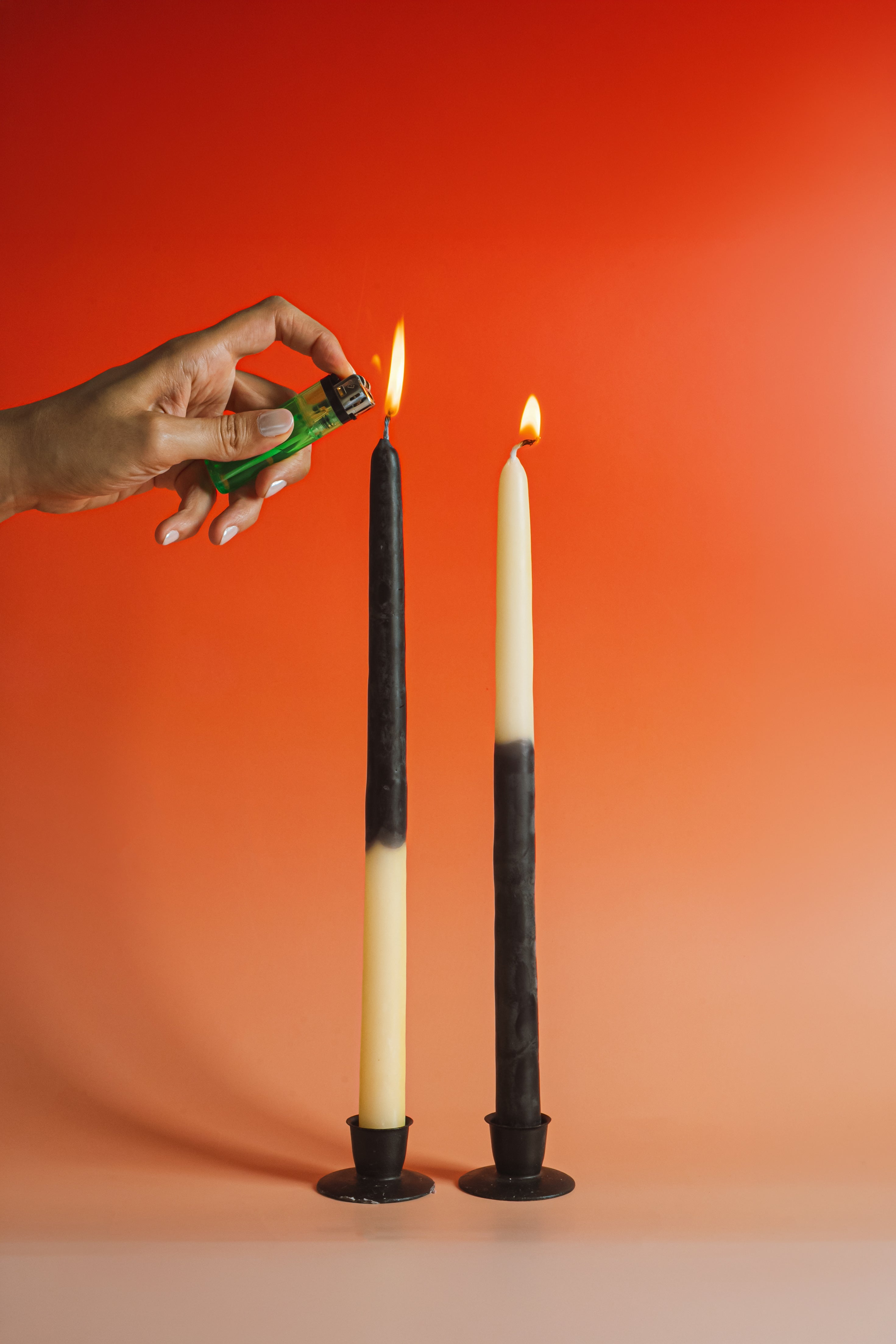 2-PACK VELAS DE CERA DE ABEJA FAMILIA DUAL