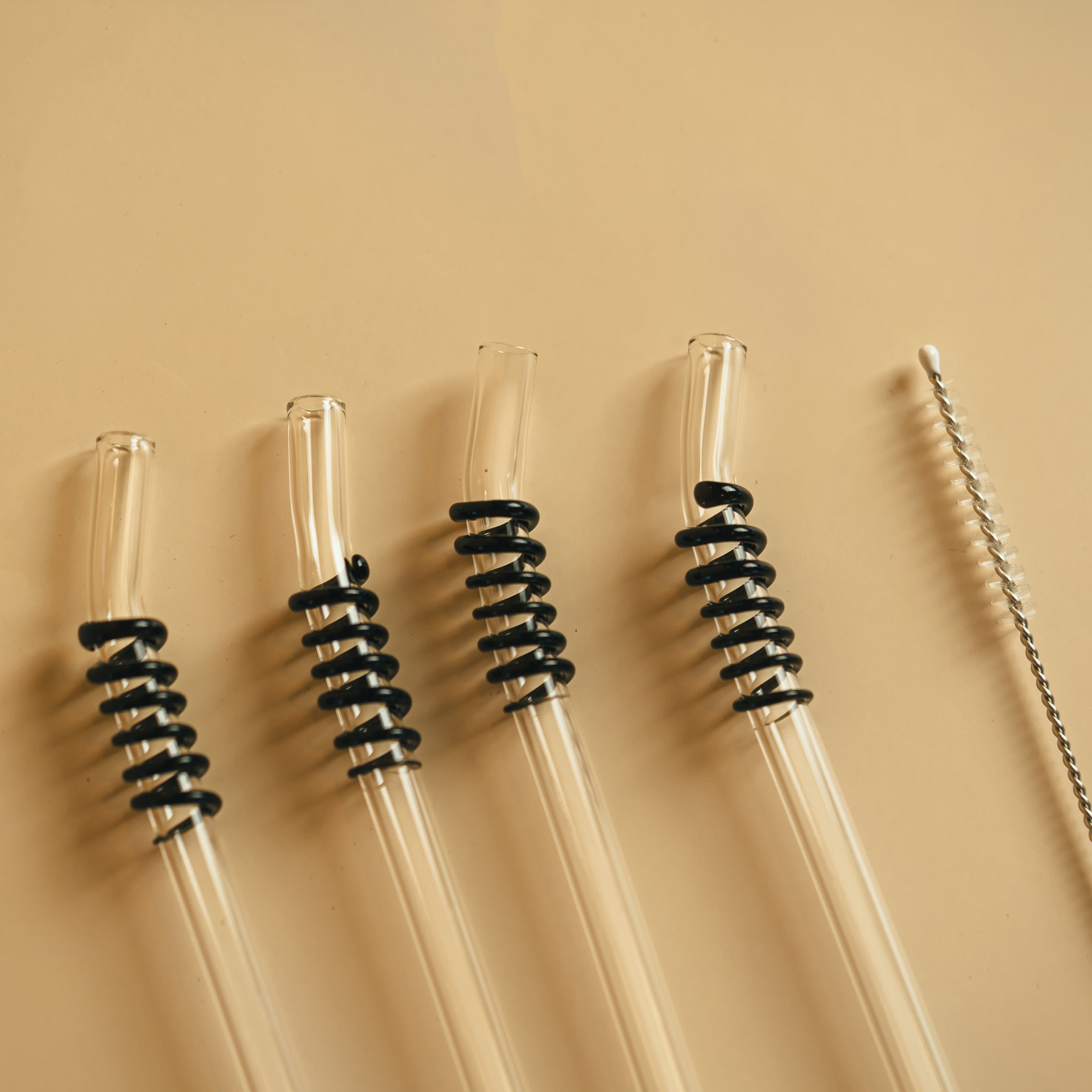 4 Pack Popotes Vidrio Estirado