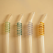 4 Pack Popotes Vidrio Estirado