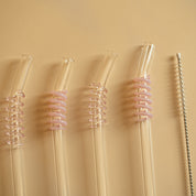 4 Pack Popotes Vidrio Estirado