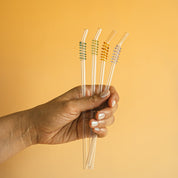 4 Pack Popotes Vidrio Estirado