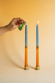 2-PACK VELAS DE CERA DE ABEJA FAMILIA DUAL