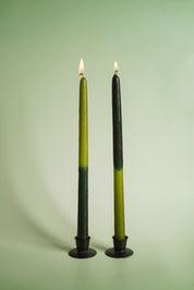 2-PACK VELAS DE CERA DE ABEJA FAMILIA DUAL