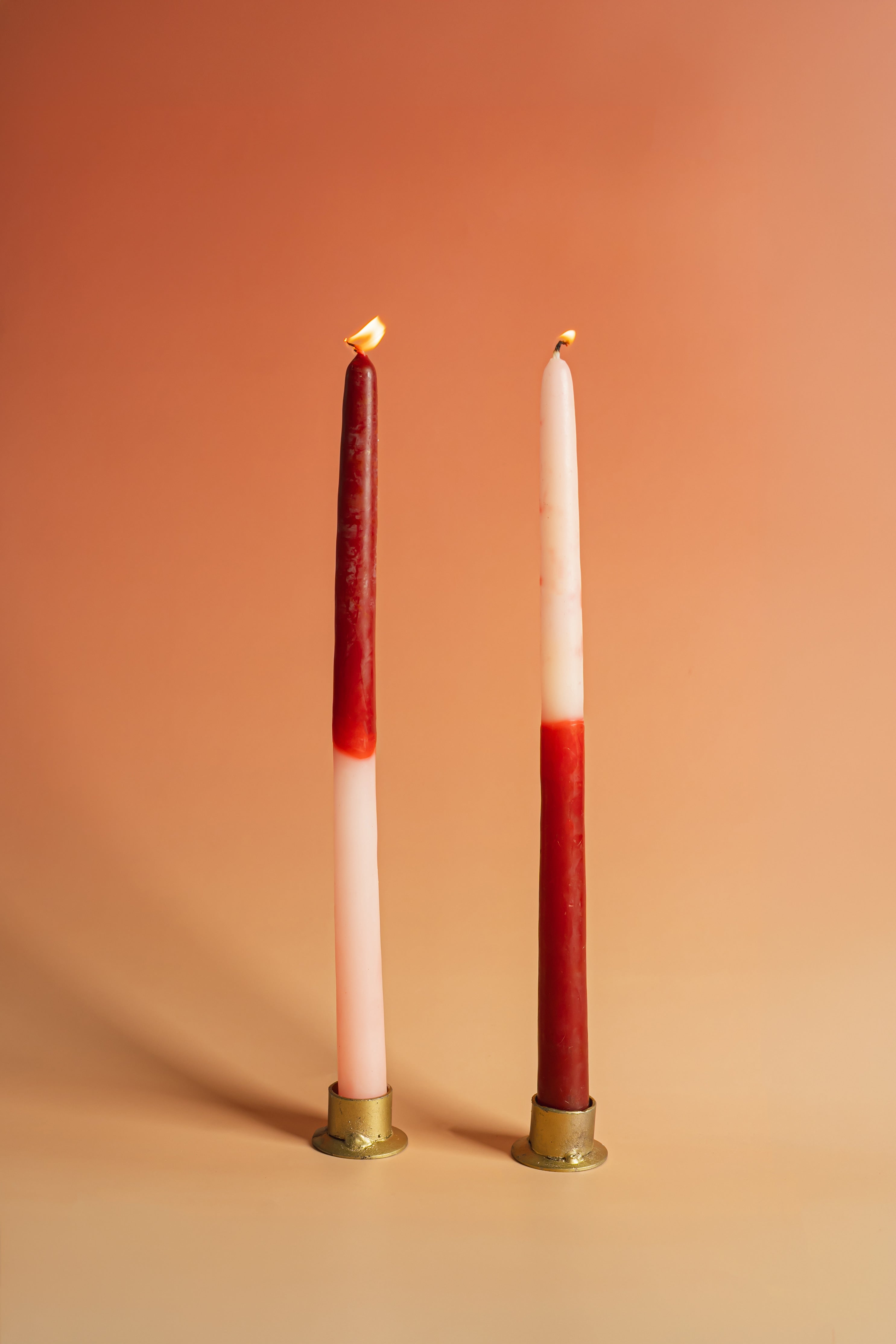 2-PACK VELAS DE CERA DE ABEJA FAMILIA DUAL