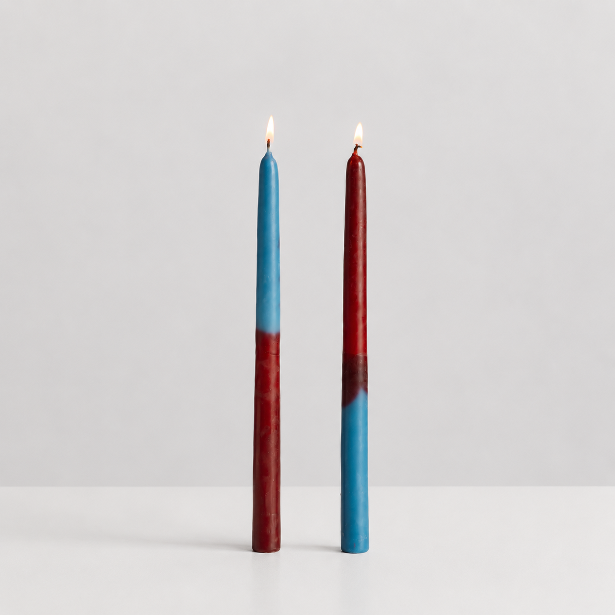 2 Pack Beeswax Taper Candles