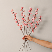 Peach Blossom - Corn Husk Flower