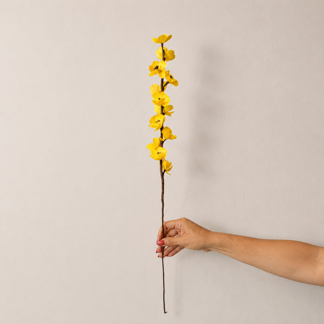 Peach Blossom - Corn Husk Flower